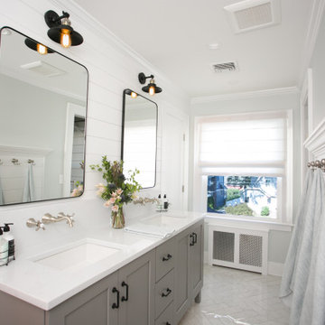 Creating a Master Bathroom for a House that had None