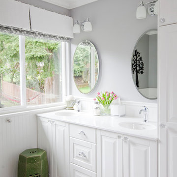 Crisp White Bathroom