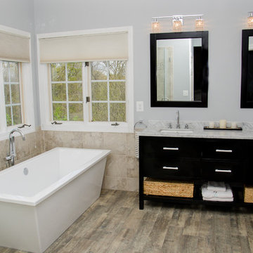 Crystal Blue Persuasion Bathroom Renovation