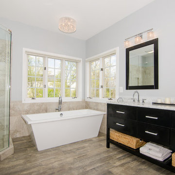 Crystal Blue Persuasion Bathroom Renovation