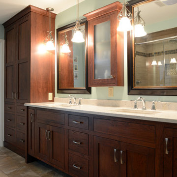Crystal Cabinets- Craftsman Master Bath