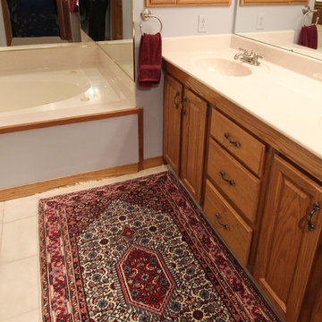 Cultured Marble Countertop and Tub Deck~ Copley, OH