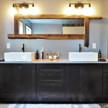 Culver, IN. Haas Signature, Modern/Rustic Inspired Kitchen, Laundry, & Baths