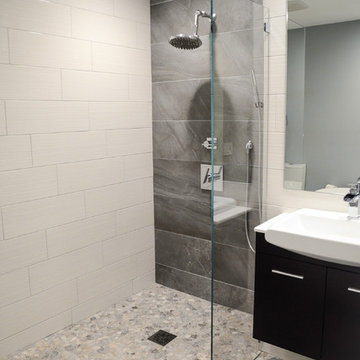 Curbless Entry Shower