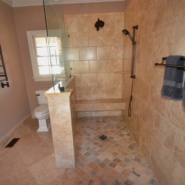 Curbless Showers Created with the VIM Level Entry Shower System™