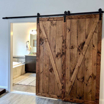 Custom Barn Door Installation