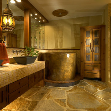 Custom Bath wth Japanese Soaking Tub
