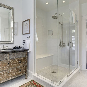 Custom bathroom in a Paquin Design Build Home