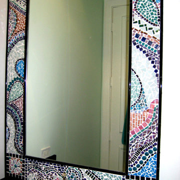 Custom Bathroom Mosaics  "OLD FRIEND"