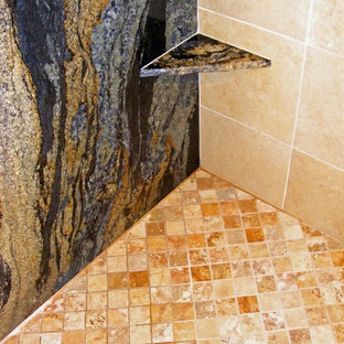 Inspiration for an eclectic bathroom remodel in Seattle