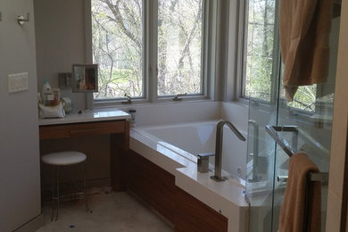 Bathroom - modern bathroom idea in Minneapolis