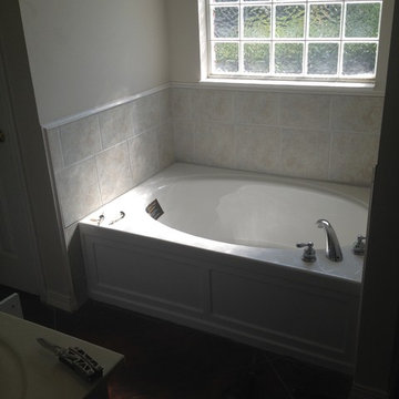 custom bathrooms before and after