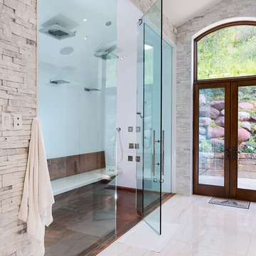 Custom Copper Shower Pan