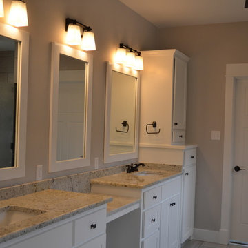 Custom Craftsman Style Master Bathroom