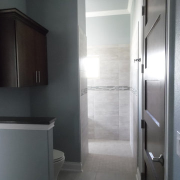Custom Craftsman Style Master Bathroom