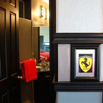 Custom Ferrari Garage