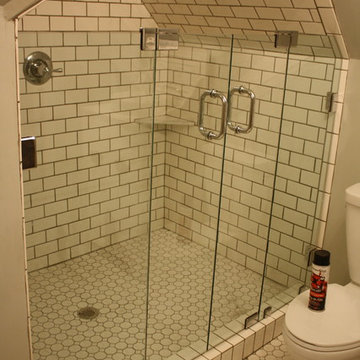Custom Frameless Shower Enclosure