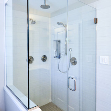 Custom Glass Shower Enclosure and System