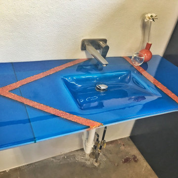 Custom Glass Sink