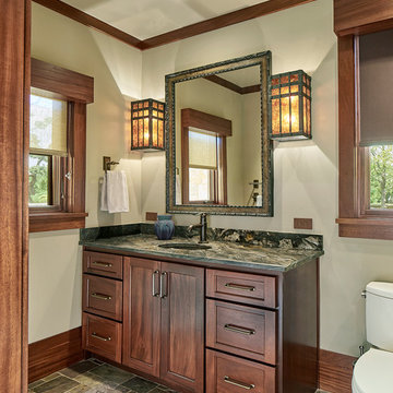 Custom Hill Country Home - Guest Bathroom