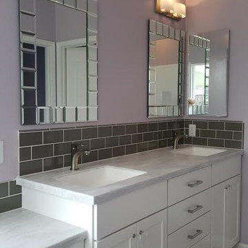 Custom Lavender Bathroom Project