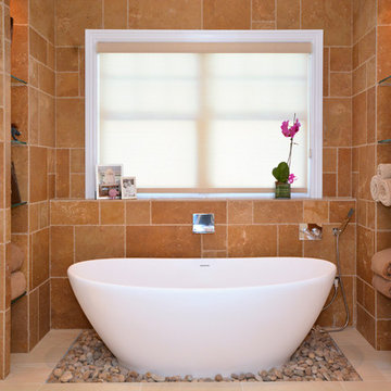 Custom Master Bathroom - Bamboo