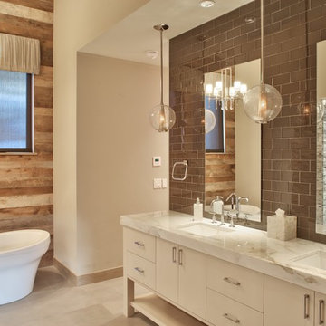 Custom Mountain Modern - Master Bathroom