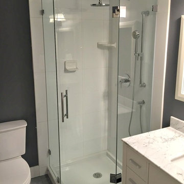 Custom neo-angle frameless showers, Greater Vancouver's Shower Glass