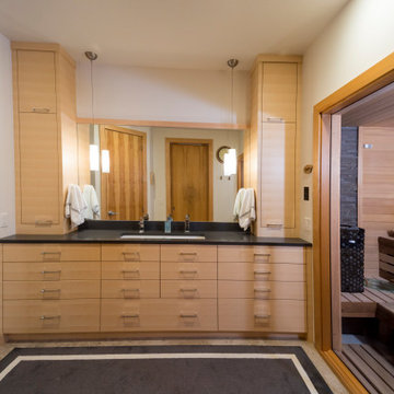 Custom Sauna in Master Bath Suite