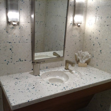Custom Seastone Tile Bathroom