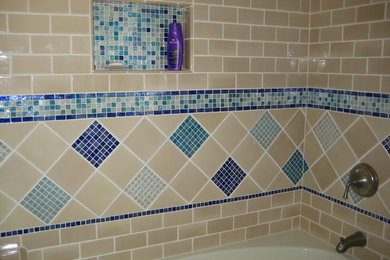 Custom Tile Bathroom Tub Surround