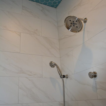 Custom Tile Shower Ceiling