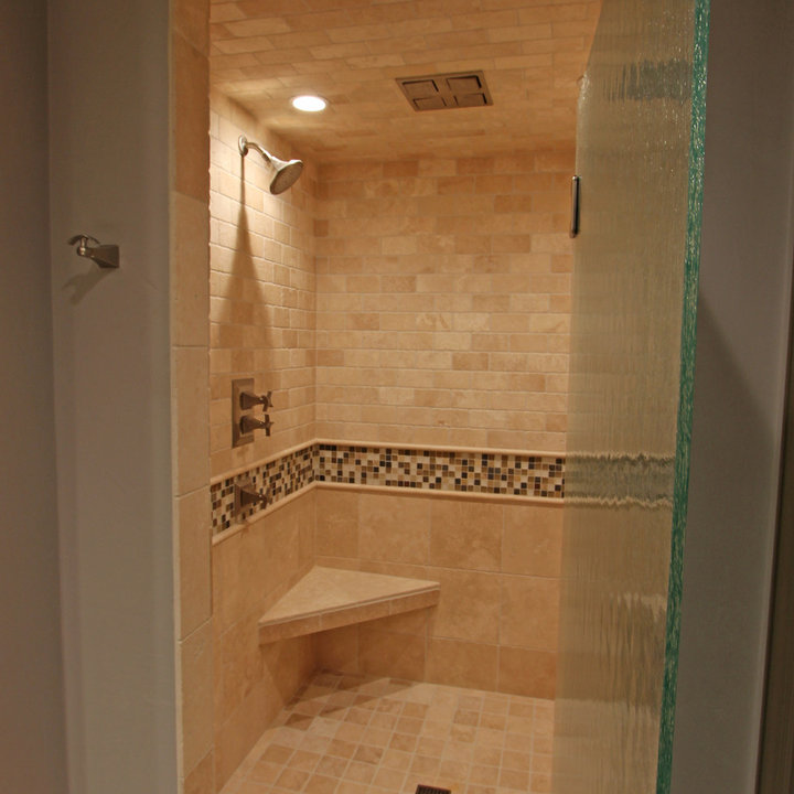 Shower Corner Bench Photos & Ideas Houzz
