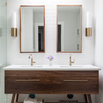 Custom Walnut Vanity