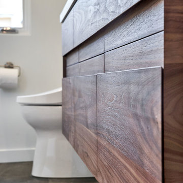 Custom Walnut Vanity