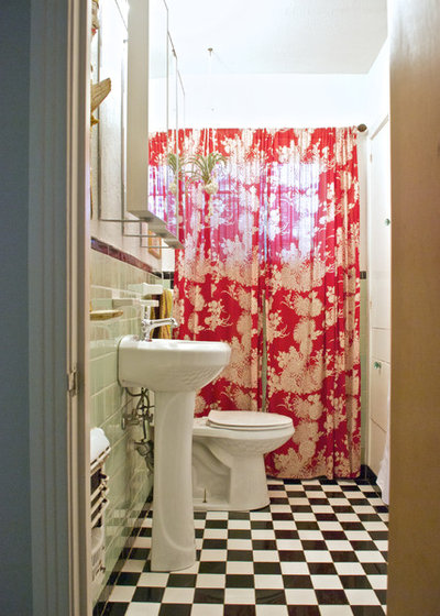 Eclectic Bathroom by Hilary Walker