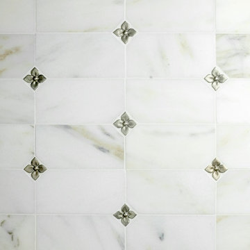 Danby Master Bath with White Bronze and Marble