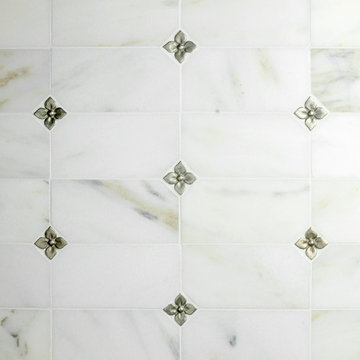 Danby Master Bath with White Bronze and Marble