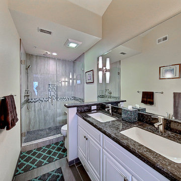 Danville Whole House Remodel - Double-Vanity Bathroom
