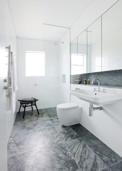 Contemporary Bathroom by Brendan Wong Design