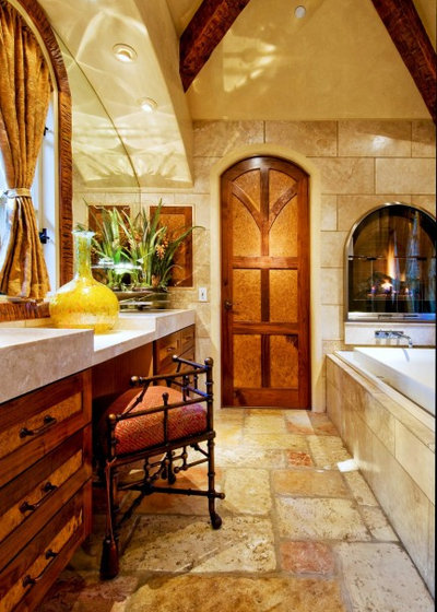 Traditional Bathroom by Debra Drake Design