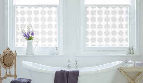 Bathroom Windows That Pull In Light and Add Privacy Too