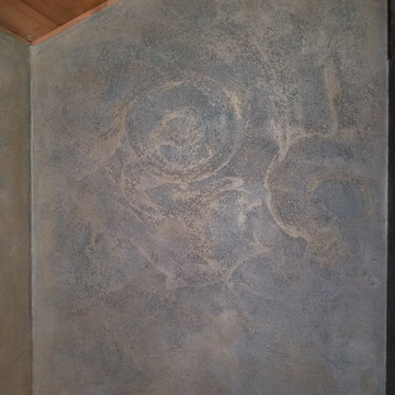 Decorative lime plaster