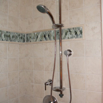 Decorative Tile Bathroom Remodel
