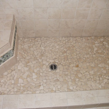 Decorative Tile Bathroom Remodel