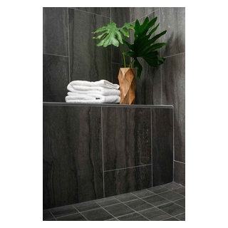 Deep Blue Masculine Bath - Modern - Bathroom - San Francisco - by Next ...