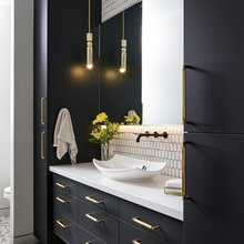 BLACK AND GOLD COMBO BATH