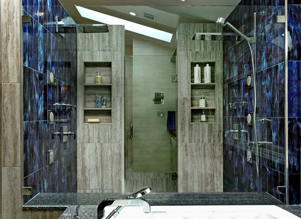 Contemporary Bathroom by Davida's Kitchen & Tiles