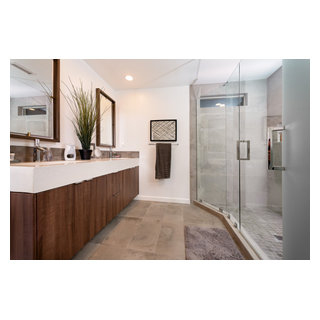 Del Mar, CA - Full House Remodeling - Contemporary - Bathroom - San ...
