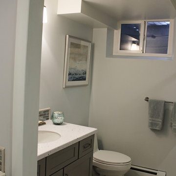 Denver Basement Bath and Laundry Room Remodel